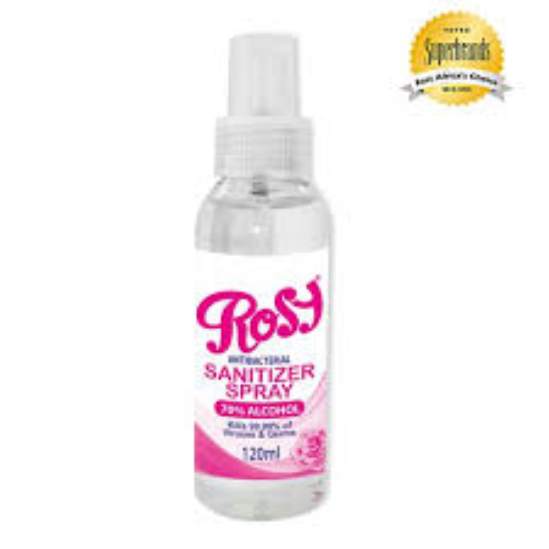 ROSY H/SANITIZER SPRAY 120ML+60ML FRAG